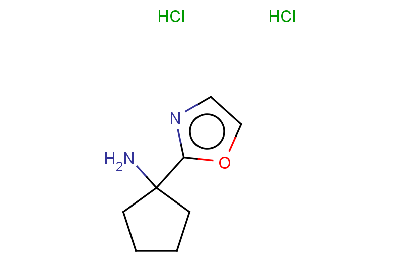 1-(1,3-oxazol-2-yl)cyclopentan-1-amine dihydrochloride