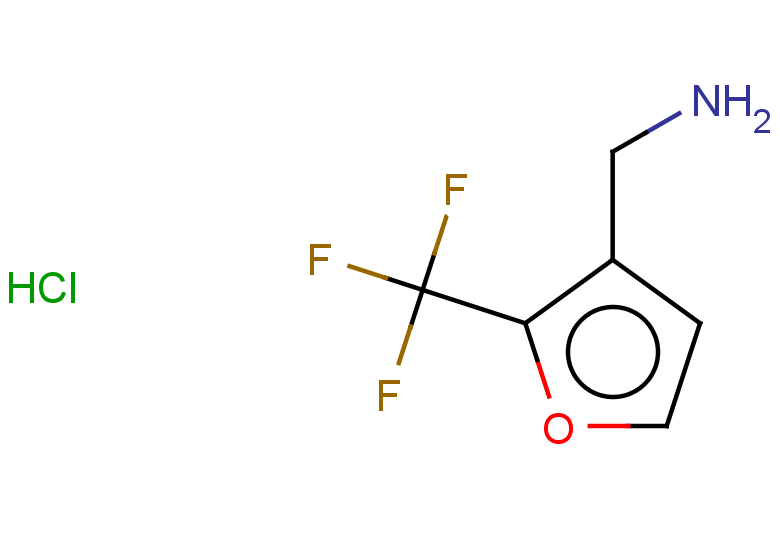 1-[2-(trifluoromethyl)furan-3-yl]methanamine hydrochloride