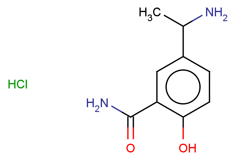 5-(1-aminoethyl)-2-hydroxybenzamide hydrochloride