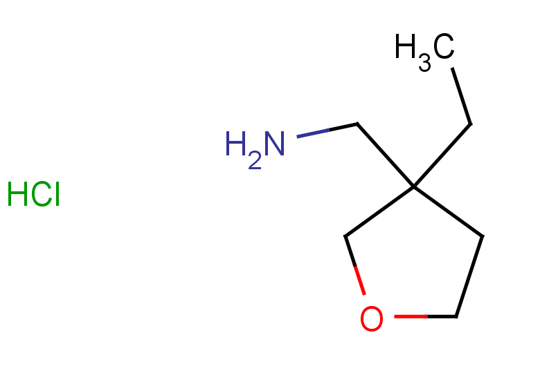 1-(3-ethyloxolan-3-yl)methanamine hydrochloride