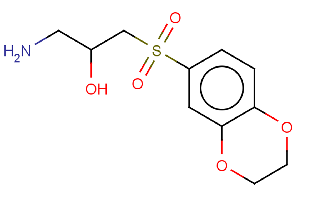 1-amino-3-(2,3-dihydro-1,4-benzodioxine-6-sulfonyl)propan-2-ol