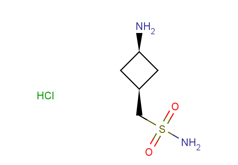 [(1s,3s)-3-aminocyclobutyl]methanesulfonamide hydrochloride, cis