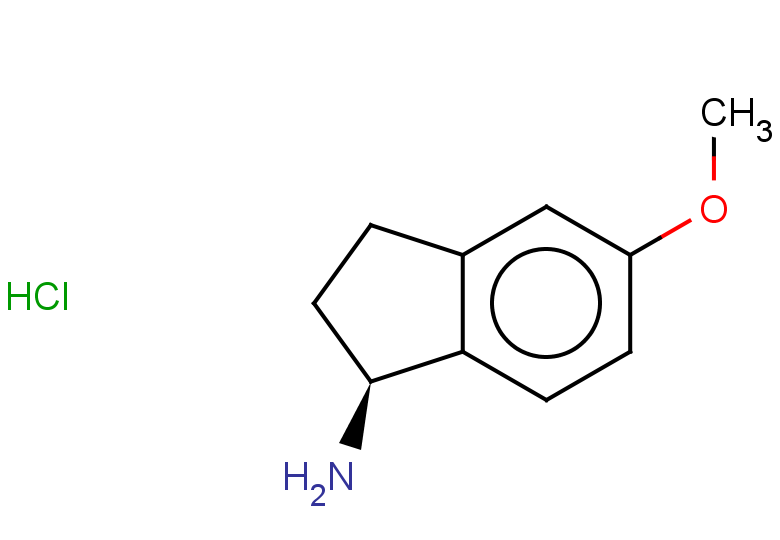 (1S)-5-methoxy-2,3-dihydro-1H-inden-1-amine hydrochloride