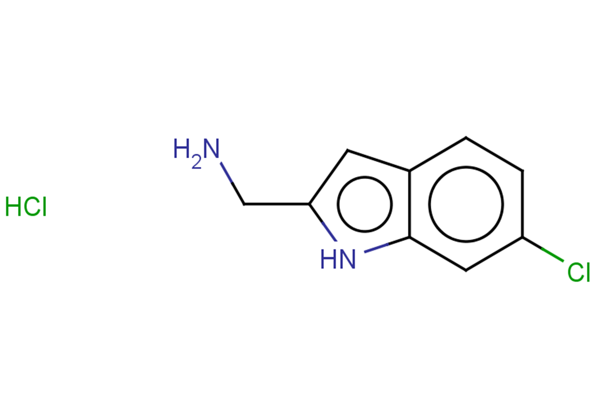 (6-chloro-1H-indol-2-yl)methanamine hydrochloride