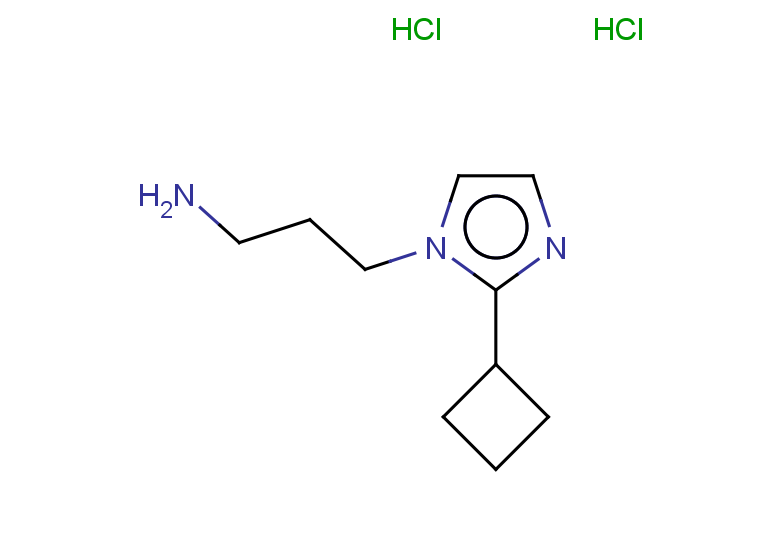 3-(2-cyclobutyl-1H-imidazol-1-yl)propan-1-amine dihydrochloride
