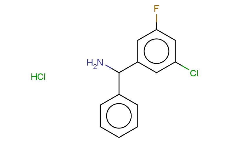 (3-chloro-5-fluorophenyl)(phenyl)methanamine hydrochloride