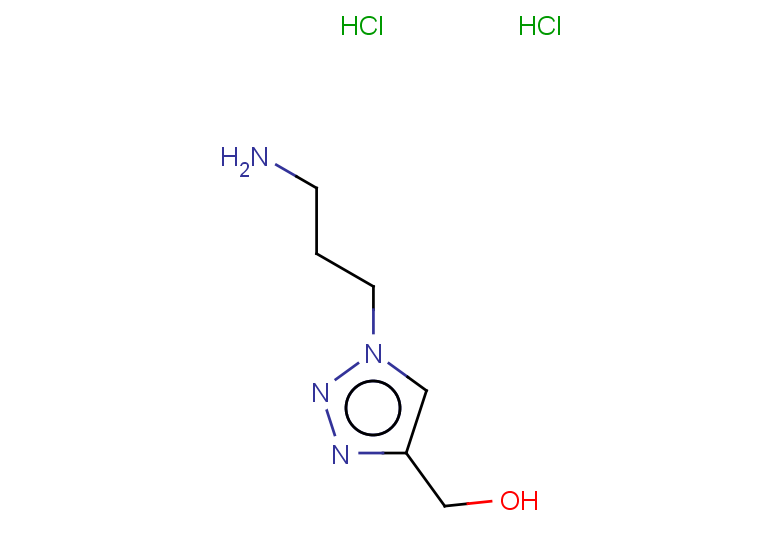 [1-(3-aminopropyl)-1H-1,2,3-triazol-4-yl]methanol dihydrochloride
