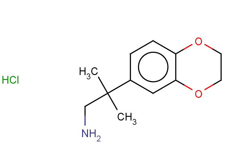 2-(2,3-dihydro-1,4-benzodioxin-6-yl)-2-methylpropan-1-amine hydrochloride