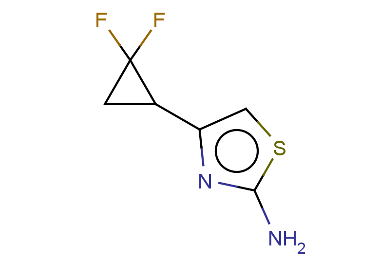 4-(2,2-difluorocyclopropyl)-1,3-thiazol-2-amine