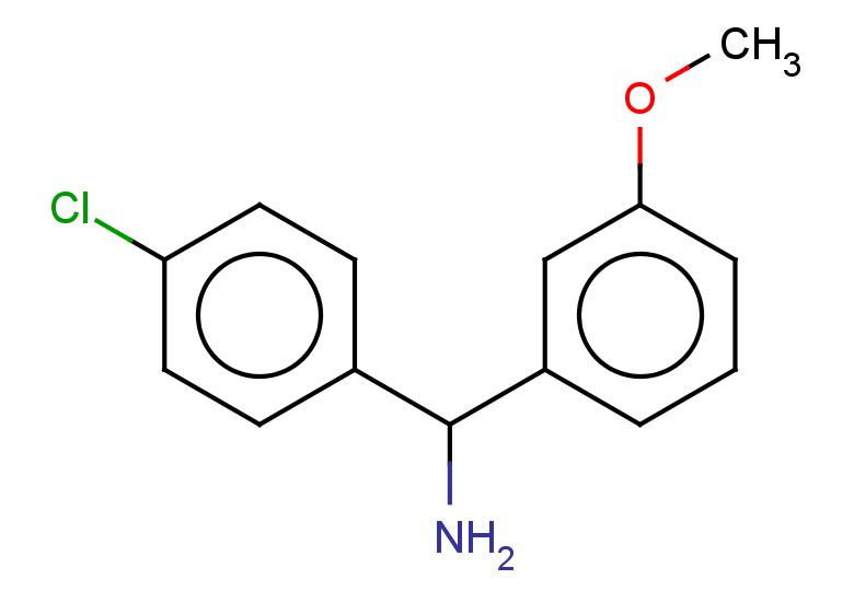 (4-chlorophenyl)(3-methoxyphenyl)methanamine