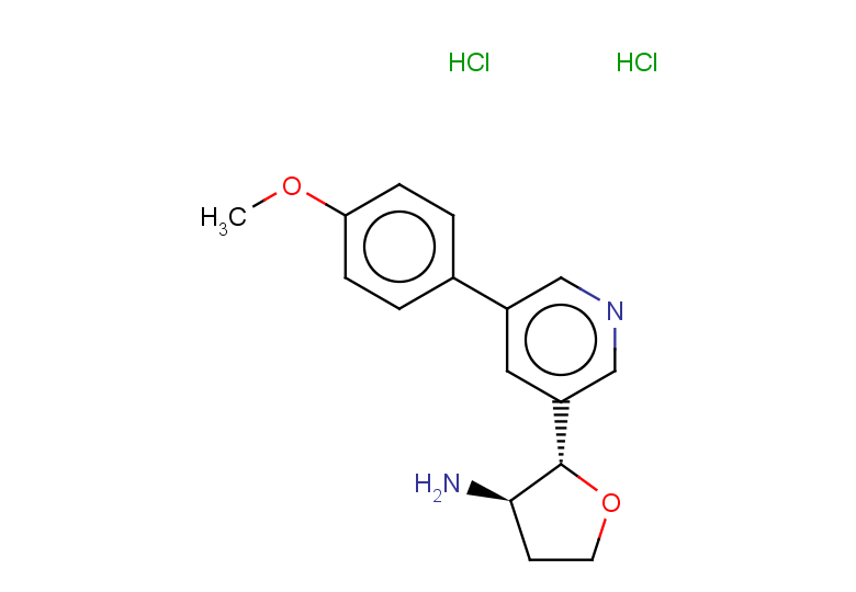 rac-(2R,3S)-2-[5-(4-methoxyphenyl)pyridin-3-yl]oxolan-3-amine dihydrochloride, trans