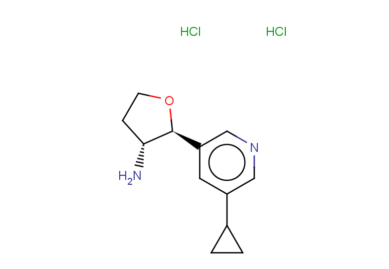 rac-(2R,3S)-2-(5-cyclopropylpyridin-3-yl)oxolan-3-amine dihydrochloride
