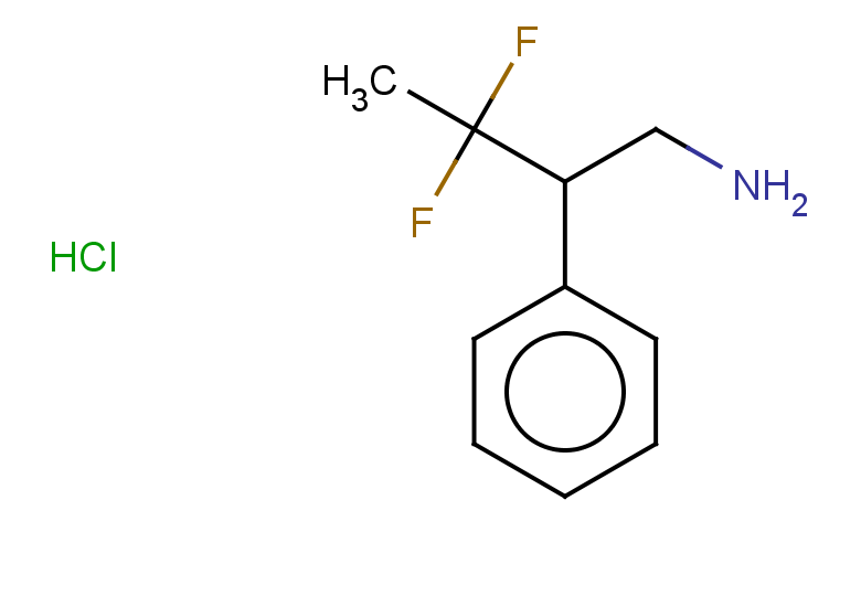 3,3-difluoro-2-phenylbutan-1-amine hydrochloride