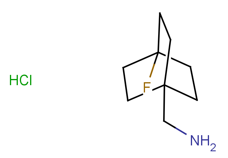 1-{4-fluorobicyclo[2.2.2]octan-1-yl}methanamine hydrochloride