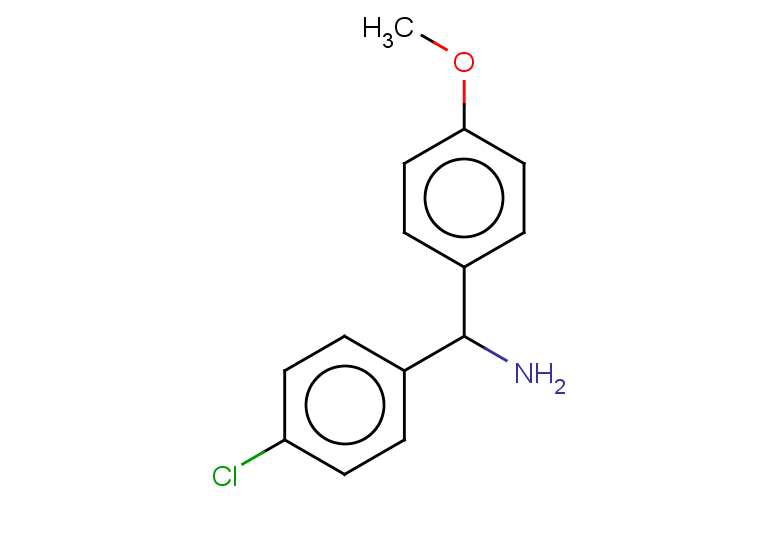 1-(4-chlorophenyl)-1-(4-methoxyphenyl)methylamine