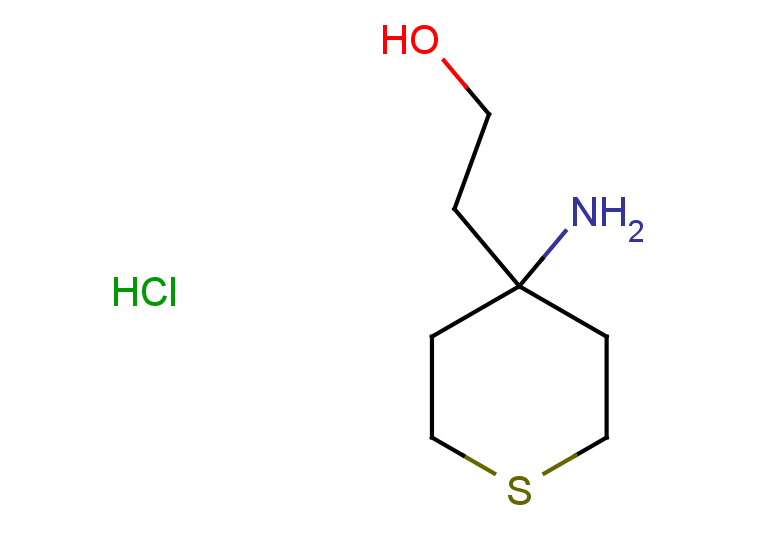 2-(4-aminothian-4-yl)ethan-1-ol hydrochloride