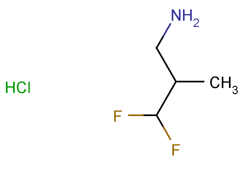 3,3-difluoro-2-methylpropan-1-amine hydrochloride