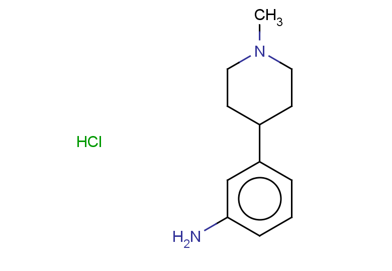 3-(1-methylpiperidin-4-yl)aniline hydrochloride