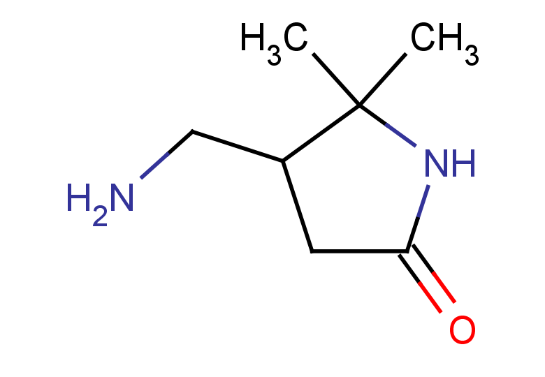 4-(aminomethyl)-5,5-dimethylpyrrolidin-2-one