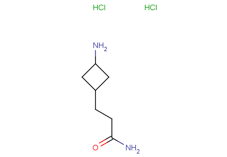 3-(3-aminocyclobutyl)propanamide dihydrochloride, Mixture of diastereomers