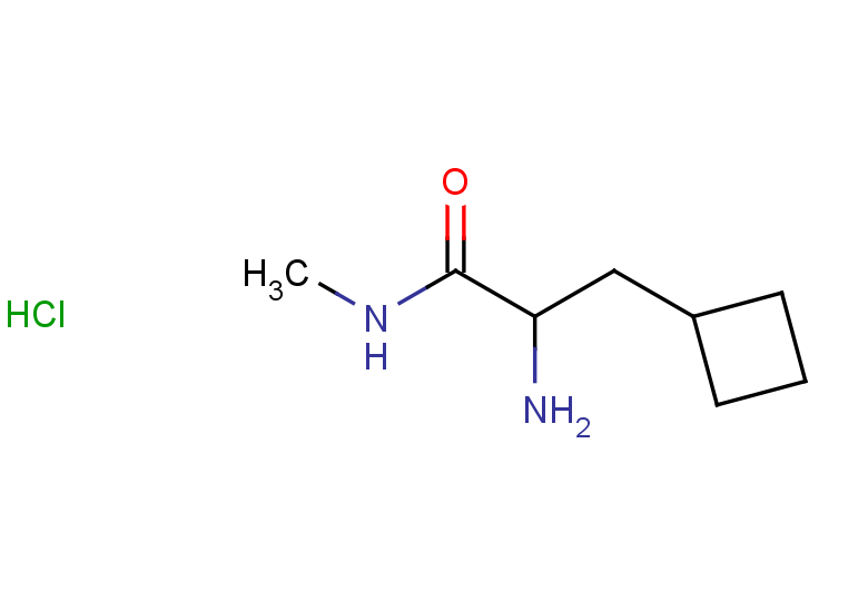 2-amino-3-cyclobutyl-N-methylpropanamide hydrochloride