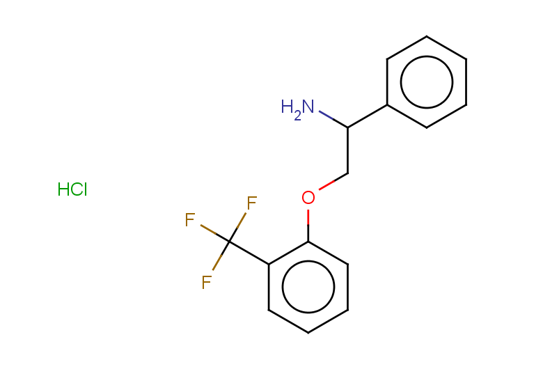 1-phenyl-2-[2-(trifluoromethyl)phenoxy]ethan-1-amine hydrochloride