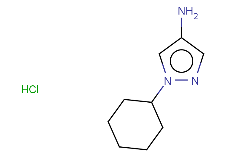 1-cyclohexyl-1H-pyrazol-4-amine hydrochloride