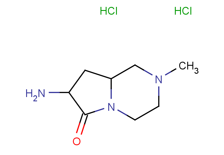 7-amino-2-methyl-octahydropyrrolo[1,2-a]piperazin-6-one dihydrochloride