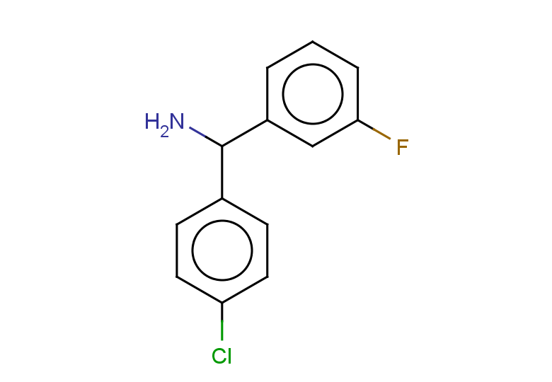 (4-chlorophenyl)(3-fluorophenyl)methanamine