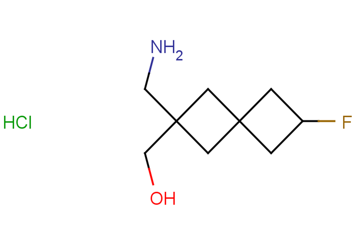 [2-(aminomethyl)-6-fluorospiro[3.3]heptan-2-yl]methanol hydrochloride