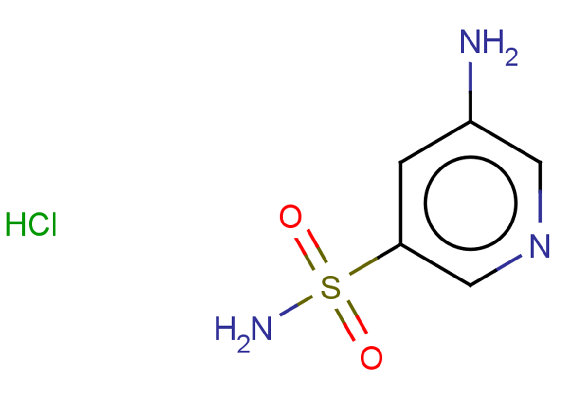 5-aminopyridine-3-sulfonamide hydrochloride