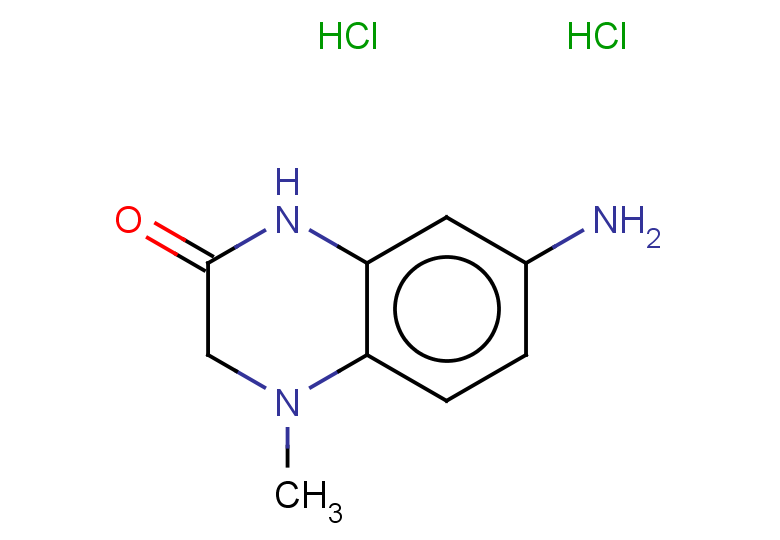 7-amino-4-methyl-1,2,3,4-tetrahydroquinoxalin-2-one dihydrochloride