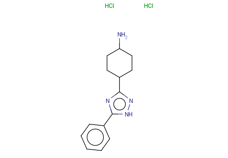 4-(5-phenyl-1H-1,2,4-triazol-3-yl)cyclohexan-1-amine dihydrochloride