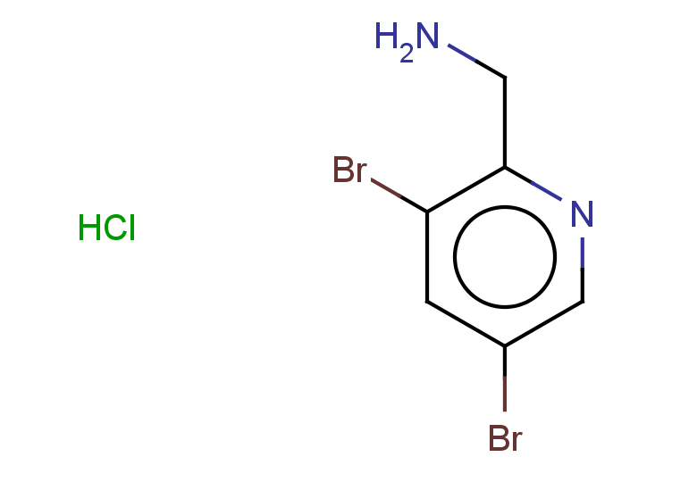 1-(3,5-dibromopyridin-2-yl)methanamine hydrochloride