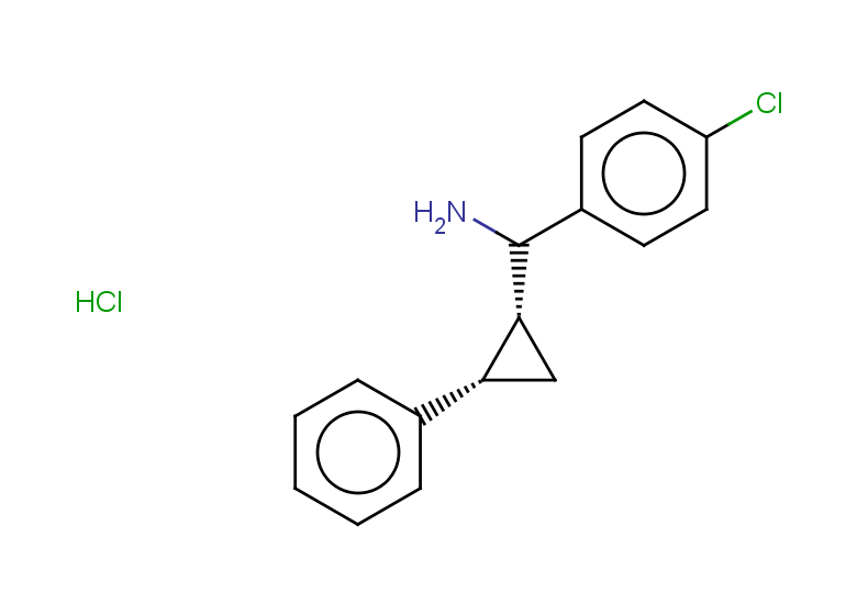 rac-(4-chlorophenyl)[(1R,2S)-2-phenylcyclopropyl]methanamine hydrochloride, cis