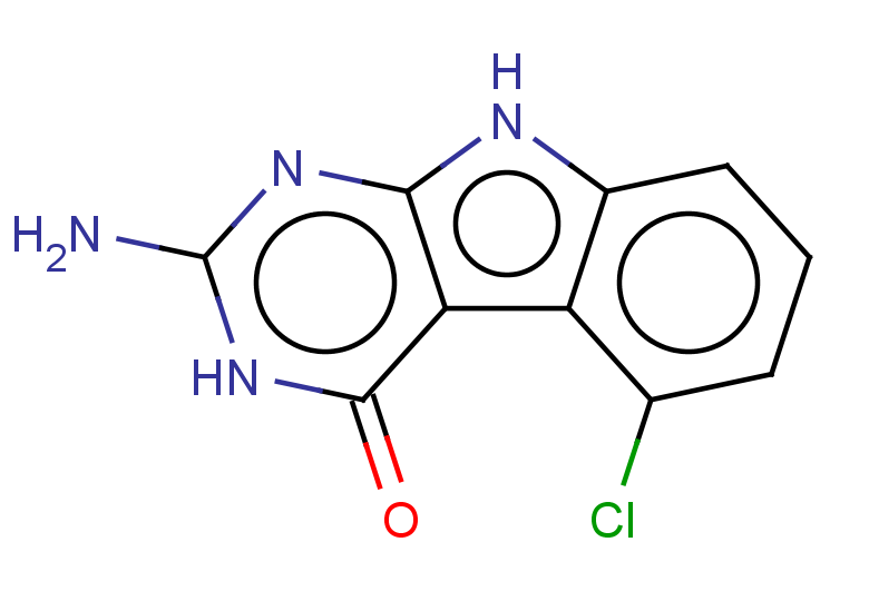 2-amino-5-chloro-3H,4H,9H-pyrimido[4,5-b]indol-4-one