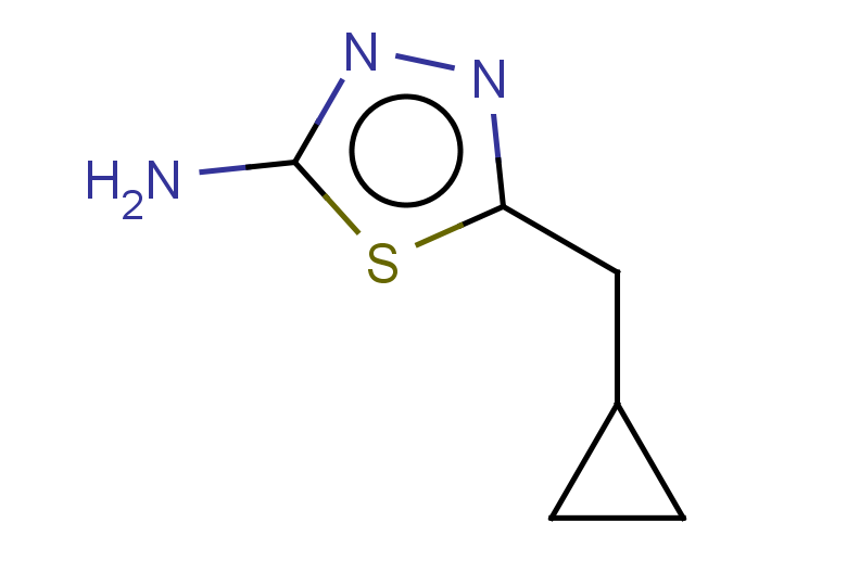 5-(cyclopropylmethyl)-1,3,4-thiadiazol-2-amine