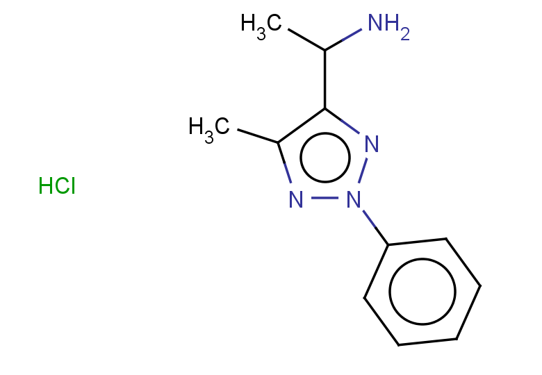 1-(5-methyl-2-phenyl-2H-1,2,3-triazol-4-yl)ethan-1-amine hydrochloride