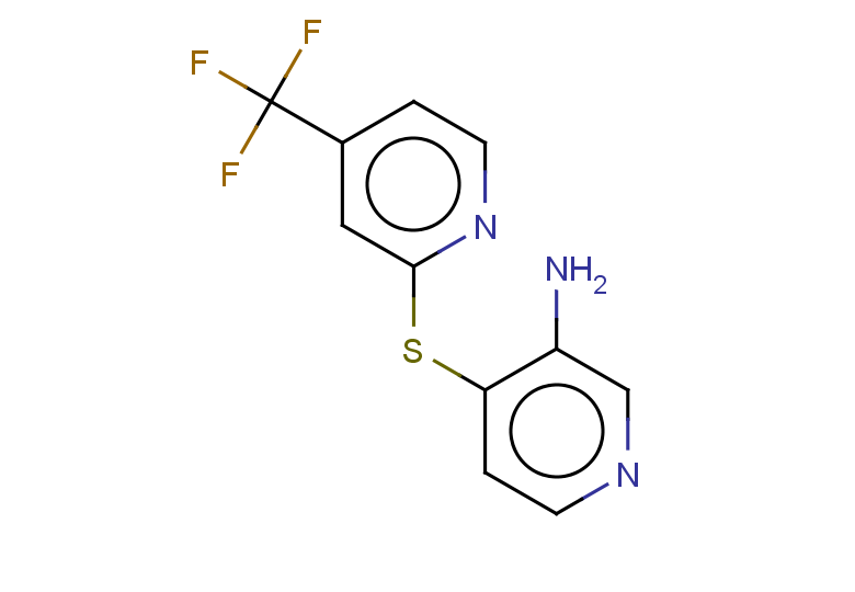 4-([4-(trifluoromethyl)pyridin-2-yl]sulfanyl)pyridin-3-amine