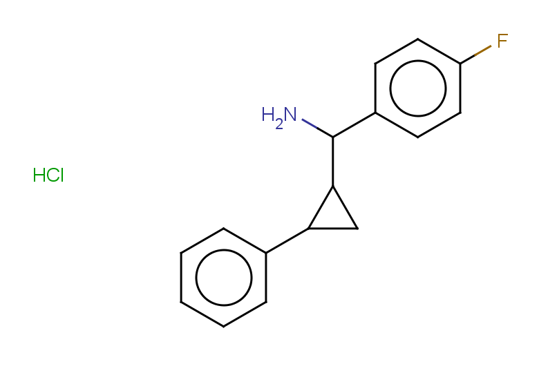 (4-fluorophenyl)(2-phenylcyclopropyl)methanamine hydrochloride, Mixture of diastereomers