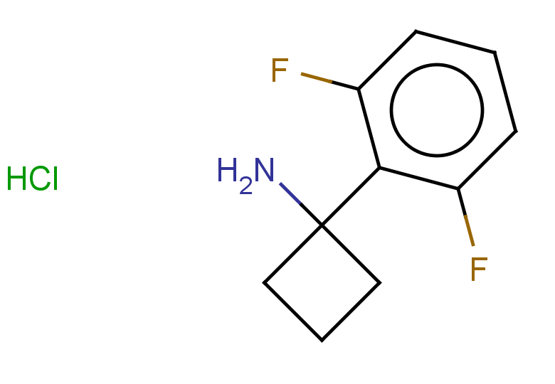 1-(2,6-difluorophenyl)cyclobutan-1-amine hydrochloride