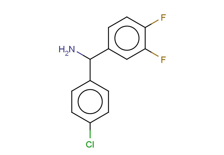 (4-chlorophenyl)(3,4-difluorophenyl)methanamine