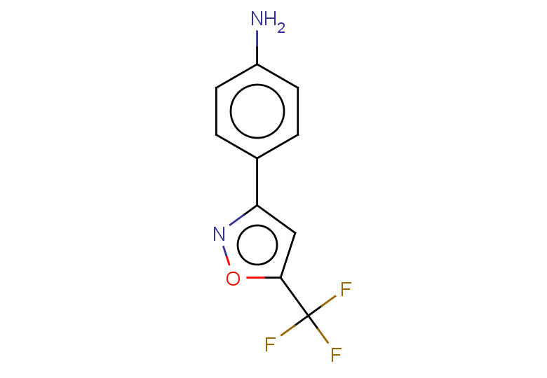 4-[5-(trifluoromethyl)-1,2-oxazol-3-yl]aniline