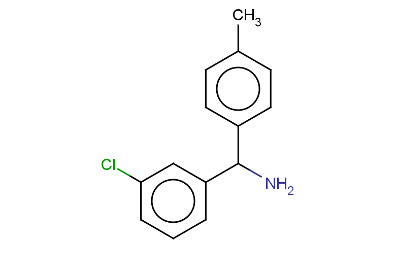 (3-chlorophenyl)(4-methylphenyl)methanamine