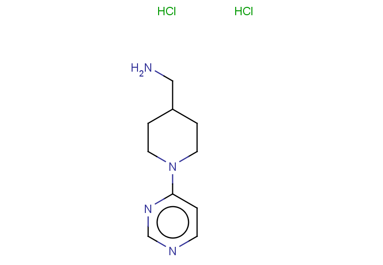 1-[1-(pyrimidin-4-yl)piperidin-4-yl]methanamine dihydrochloride