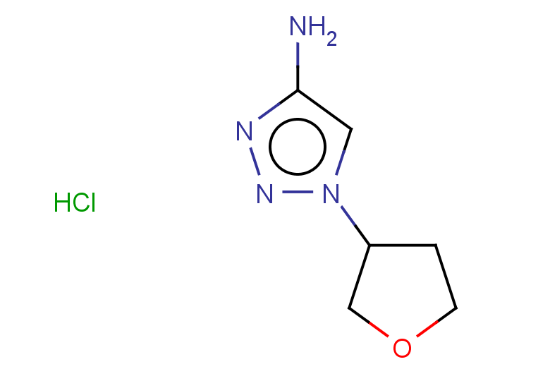 1-(oxolan-3-yl)-1H-1,2,3-triazol-4-amine hydrochloride
