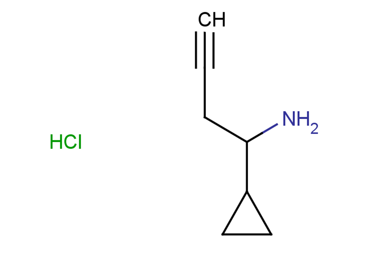 1-cyclopropylbut-3-yn-1-amine hydrochloride