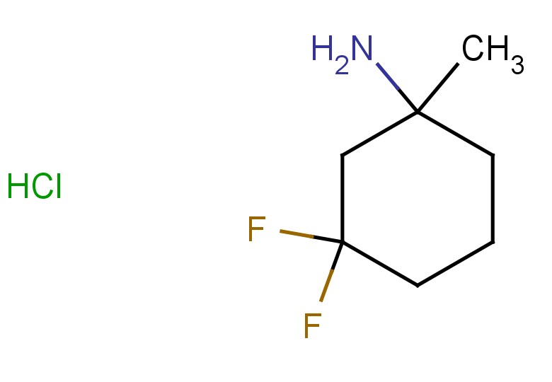 3,3-difluoro-1-methylcyclohexan-1-amine hydrochloride