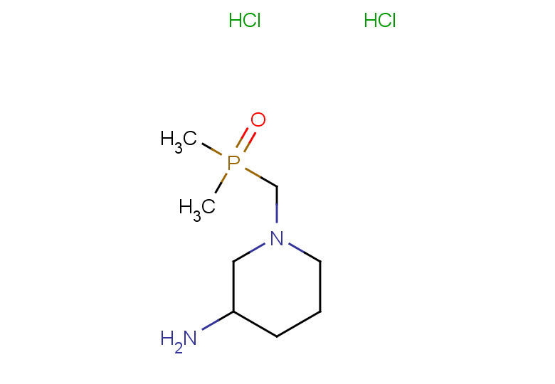 1-[(dimethylphosphoryl)methyl]piperidin-3-amine dihydrochloride