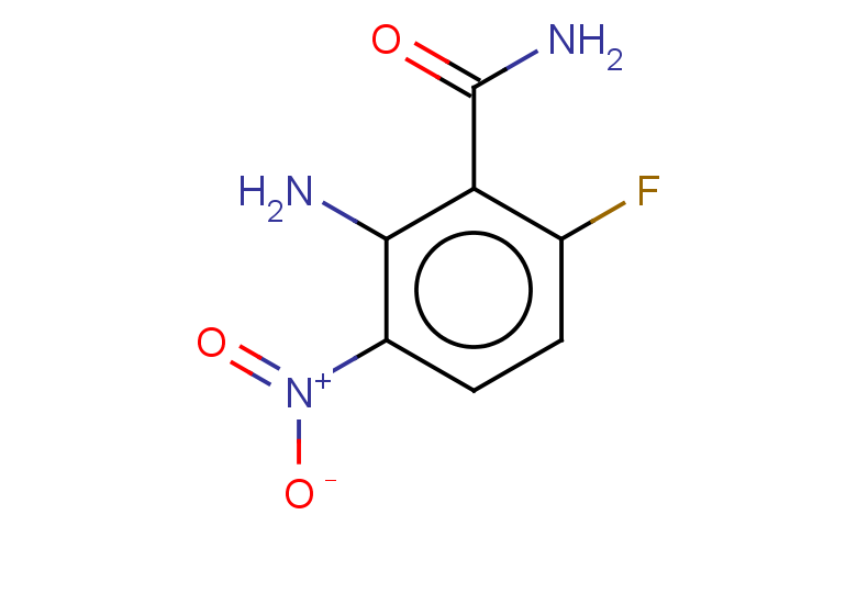 2-amino-6-fluoro-3-nitrobenzamide